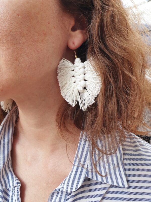 Boucles macramés LAMBA – Image 3
