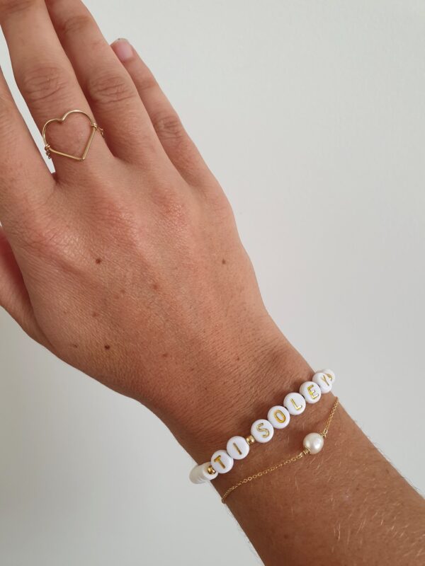 Bracelet chaîne <br>AGUA – Image 2