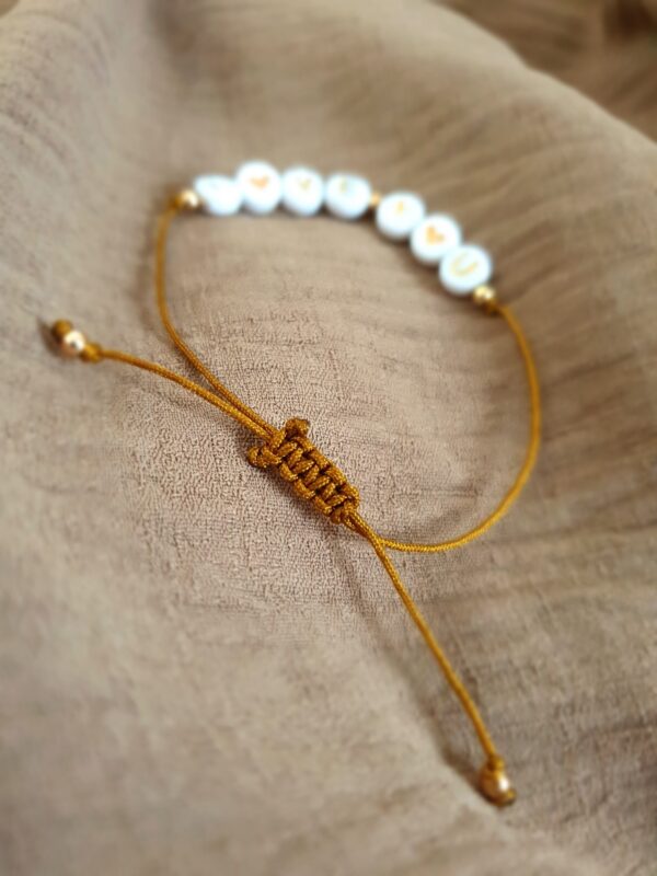 Bracelet coulissant <br>LIBERTY "MAMAN♥︎" – Image 3