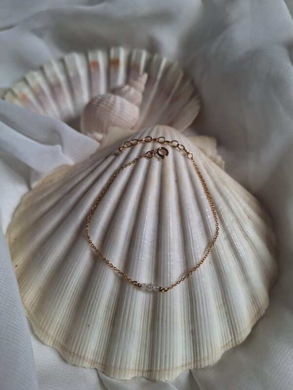 Bracelet chaîne <br>STONÏ PIERRE DE LUNE – Image 5