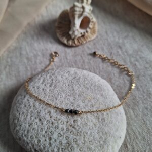 Bracelet chaîne <br>STONÏ PYRITE