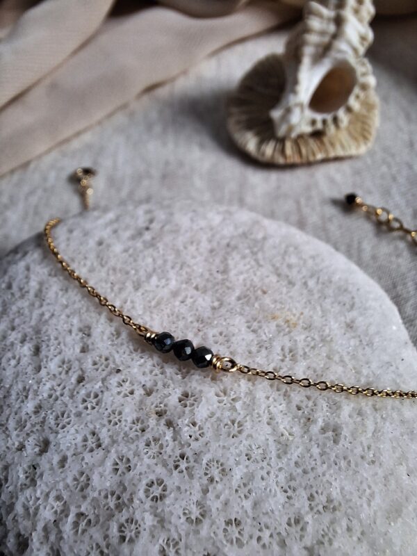Bracelet chaîne <br>STONÏ PYRITE – Image 3