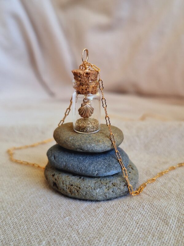Collier chaîne <br>TRÉSOR COQUILLAGE