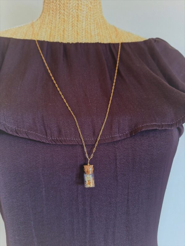 Collier chaîne <br>TRÉSOR FLEUR – Image 2
