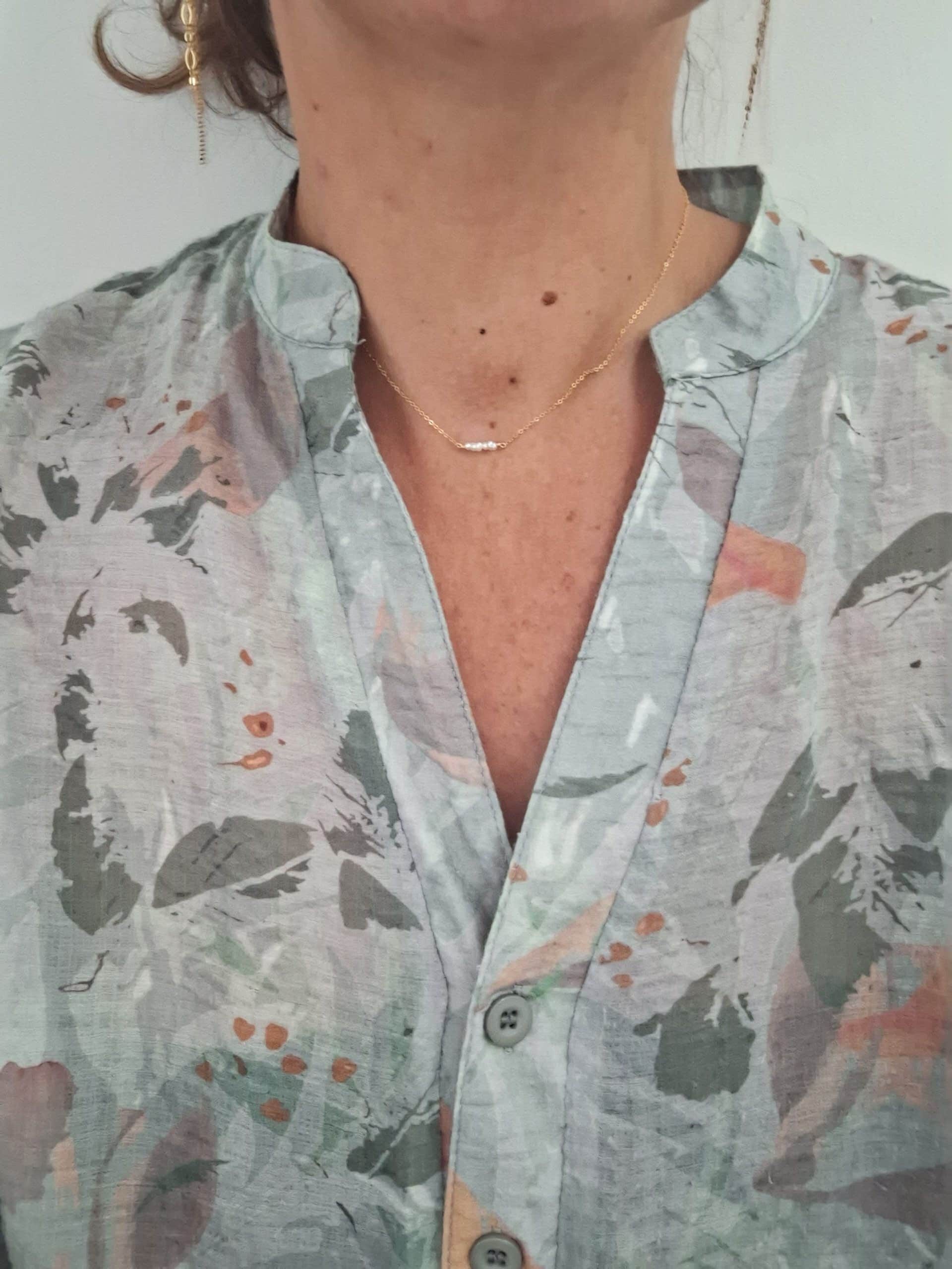 Collier chaîne LYS – Image 3