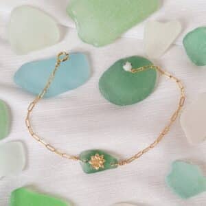 Bracelet chaîne VERRENA fleur