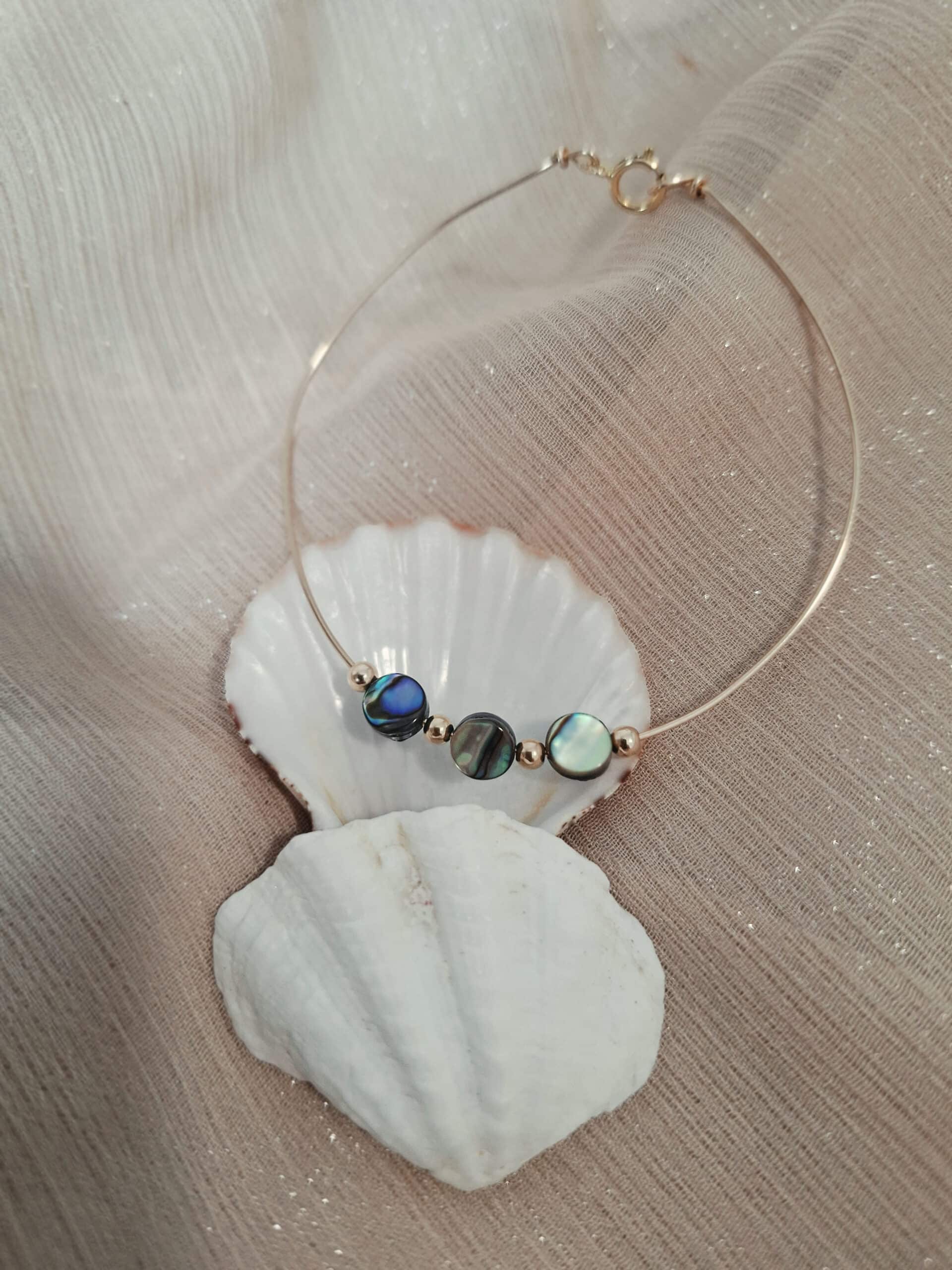 Bracelet jonc LAGOONA rond – Image 2